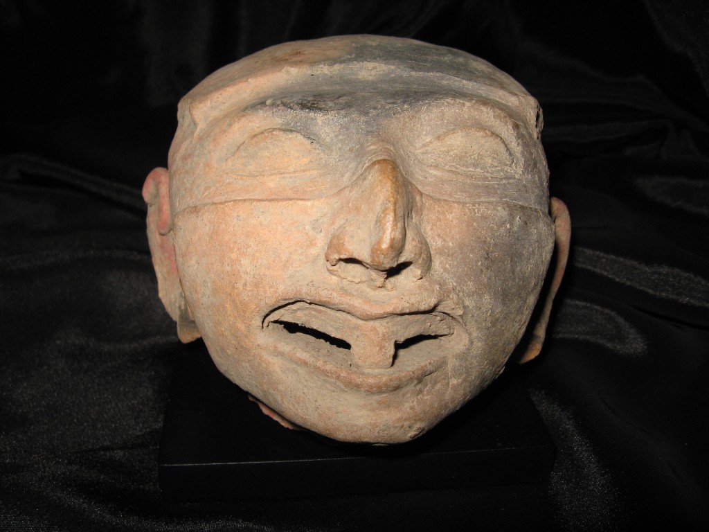 Manabii Culture Head fragment Terracotta 500BC – 500AD Mexico
